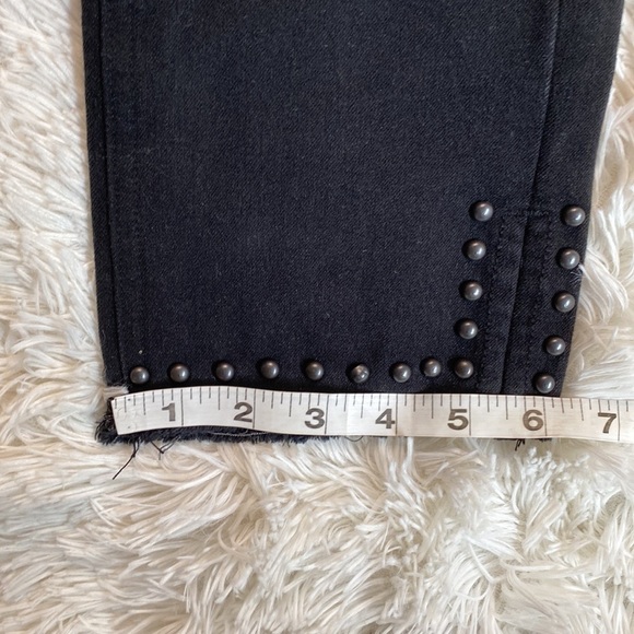 NYDJ Curves 360 Slim Straight Ankle Jeans with Studs - Picture 9 of 12